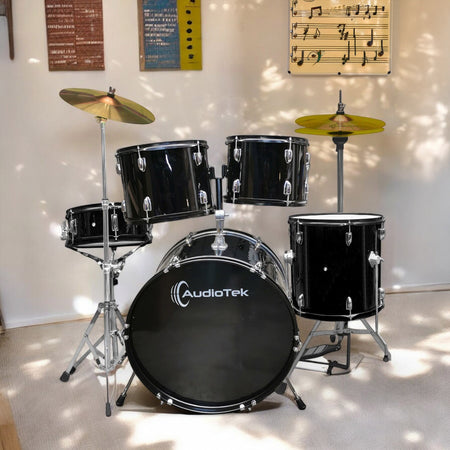 Batería Acústica con 5 Piezas