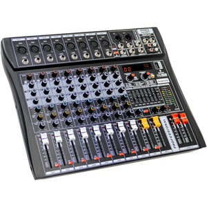 Consola Mezcladora 8 Canales Bluetooth Usb Estudio Sonido
