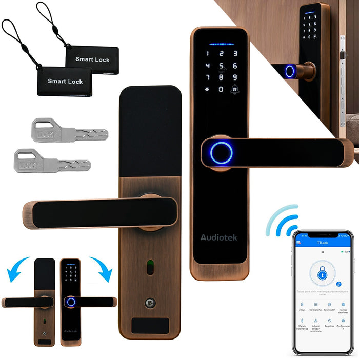 Cerradura Wifi Chapa Digital Inteligente App Seguridad