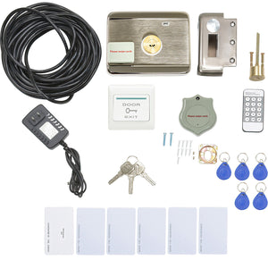 Chapa Cerradura Electrica Control Rfdi Acceso Inteligente