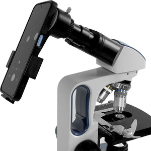 Microscopio Binocular Acromatico 10x-100x Profesional Color Blanco
