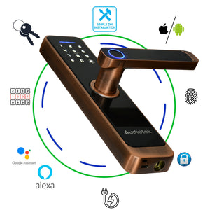 Cerradura Wifi Chapa Digital Inteligente App Seguridad