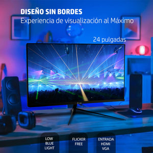Monitor Pc Gamer 24' 60hz 1920x 1080 Fullhd Hdmi Vga 30w