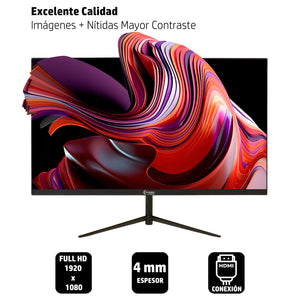 Monitor Pc Gamer 24' 60hz 1920x 1080 Fullhd Hdmi Vga 30w