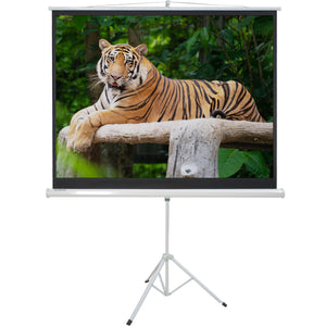 Pantalla De Proyeccion Manual Con Tripie 72 Pulgadas
