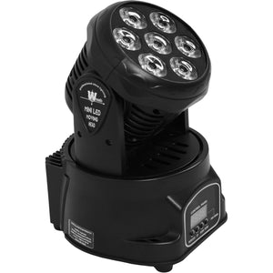 Cabeza Movil Wash + Beam Robotica 7 Luces Led Rgbw Dj Disco