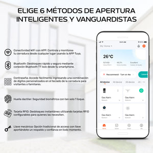 Cerradura Wifi Chapa Digital Inteligente App Seguridad
