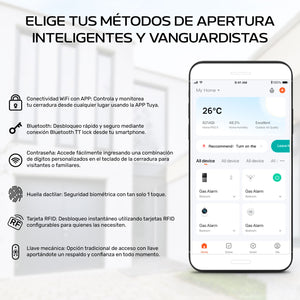 Cerradura Wifi Chapa Digital Inteligente App Seguridad