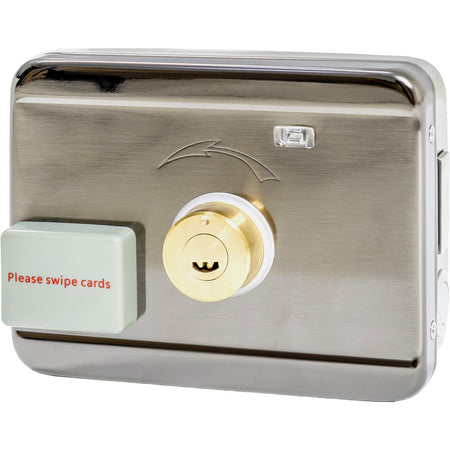 Chapa Cerradura Electrica Control Rfdi Acceso Inteligente