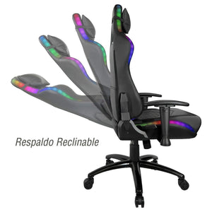 Silla Gamer RGB Ergonómica Reclinable Calidad Premium