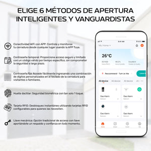 Cerradura Wifi Chapa Digital Inteligente App Seguridad