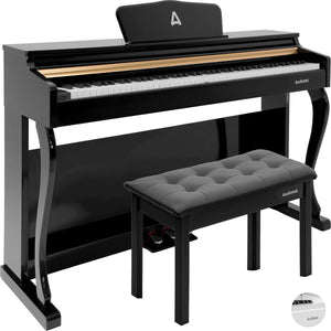 Piano Digital 88 Teclas Teclado Electrico 15v 3a 900 Ritmos