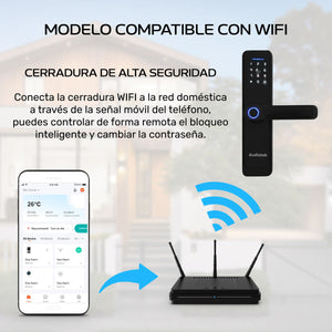 Cerradura Wifi Chapa Digital Inteligente App Seguridad