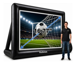 Pantalla Inflable Proyector 16 Ft Exterior Ultracontraste