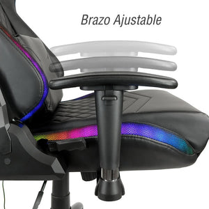 Silla Gamer RGB Ergonómica Reclinable Calidad Premium