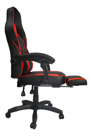 Silla Gamer Ergonómica Reclinable con Reposa Pies