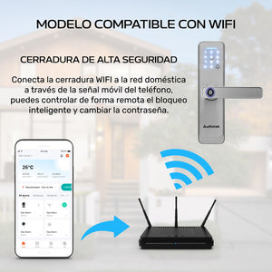 Cerradura Wifi Chapa Digital Inteligente App Seguridad