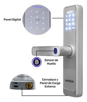 Cerradura Wifi Chapa Digital Inteligente App Seguridad