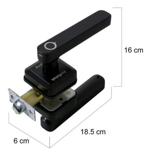 Cerradura Inteligente Electronica Wifi Huella Chapa Manija