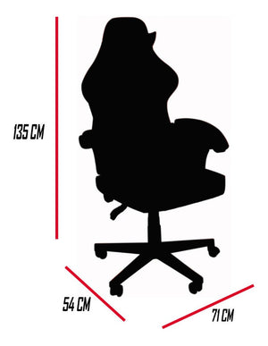 Silla Gamer Ergonómica Reclinable Color Verde