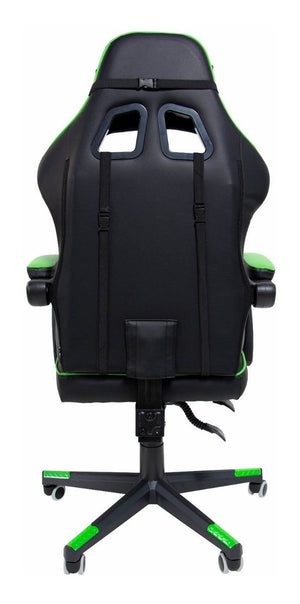 Silla Gamer Ergonómica Reclinable Color Verde